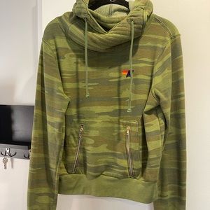 Aviator Nation ninja hoodie in Camo. Size XS.